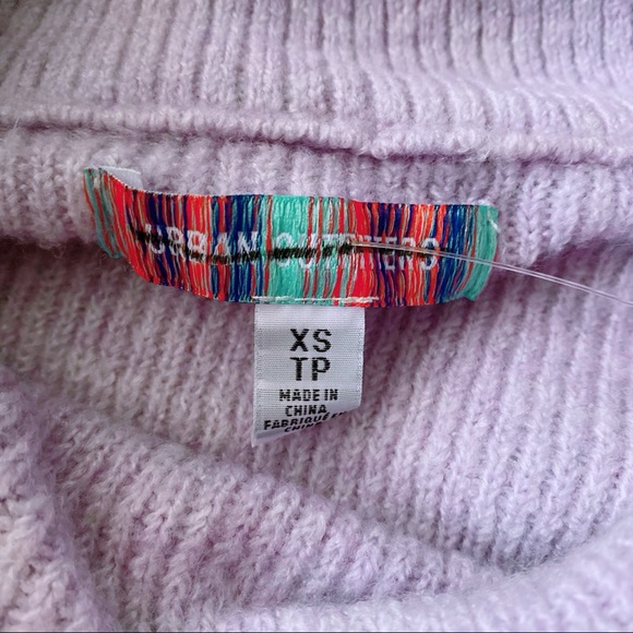 💜 URBAN OUTFITTERS LAVENDER OPEN SHOULDER KNIT ROMPER! - Picture 6 of 9